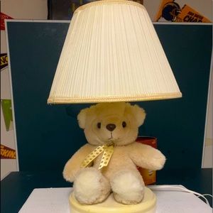 Stuffed Teddy Bear Nursery/Child Lamp